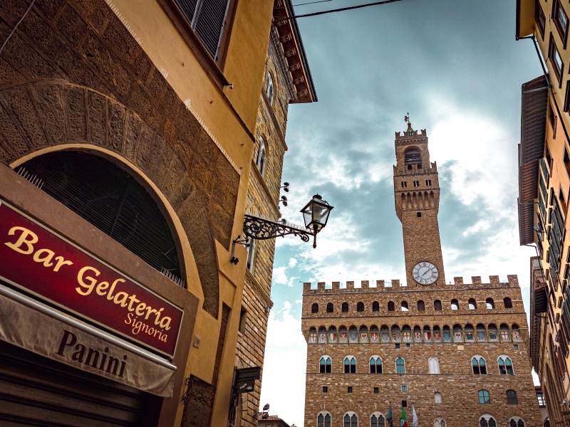 Pjaca dela Sinjorija, Firenca