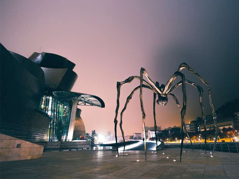 aviotag bilbao muzej Gugenhajm