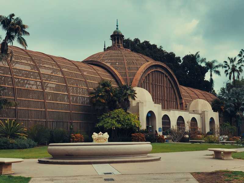 Balboa park San Diego aviotag aviokarte