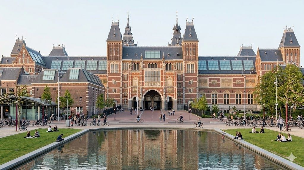 Rijksmuseum u Amsterdamu — Rembrantova Noćna straža, Van Gogov muzej, Kuća Ane Frank, trg Museumplein