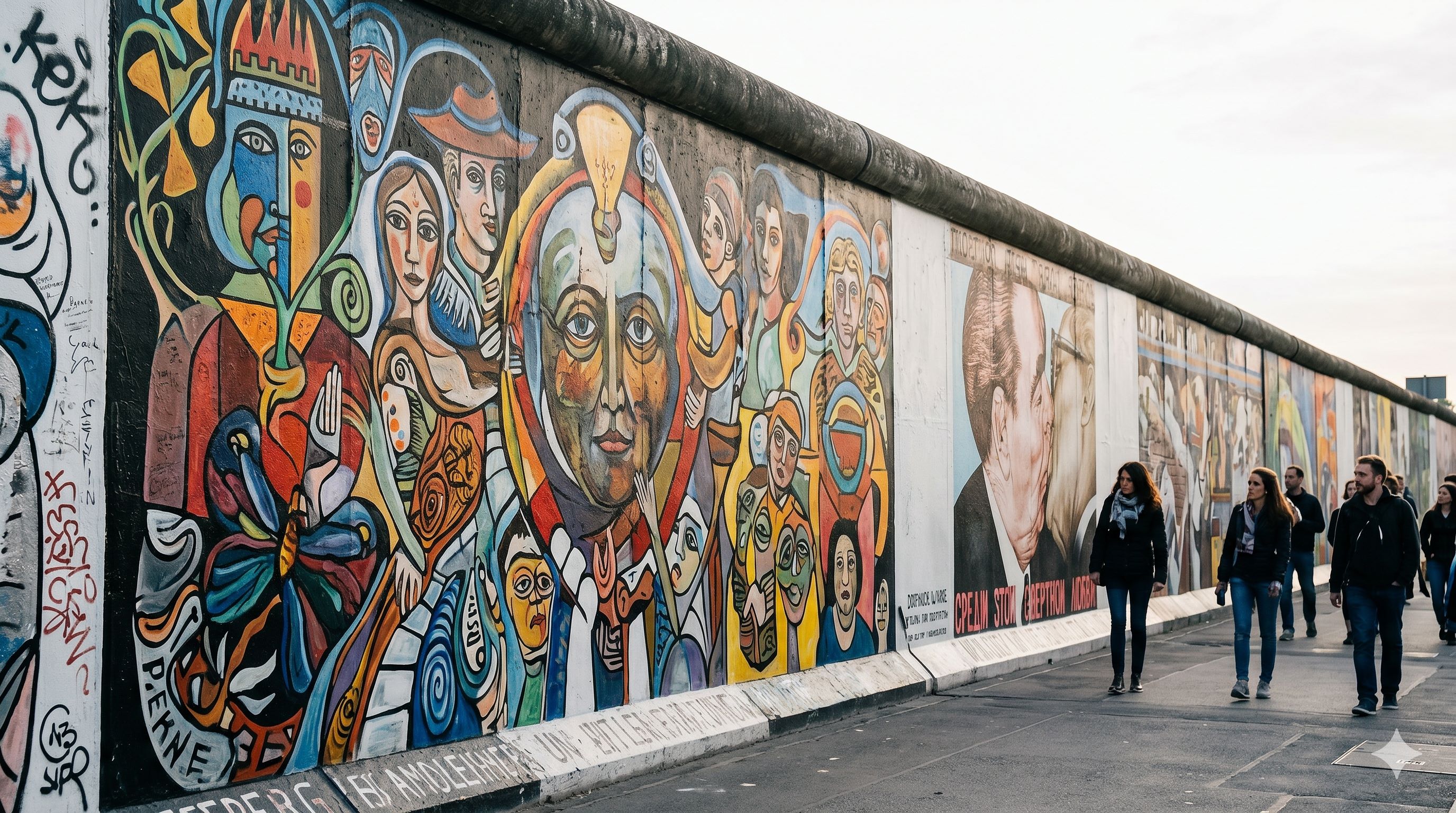 Ostaci Berlinskog zida — East Side Gallery