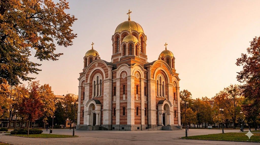 Hram Hrista Spasitelja Banja Luka pravoslavna katedrala