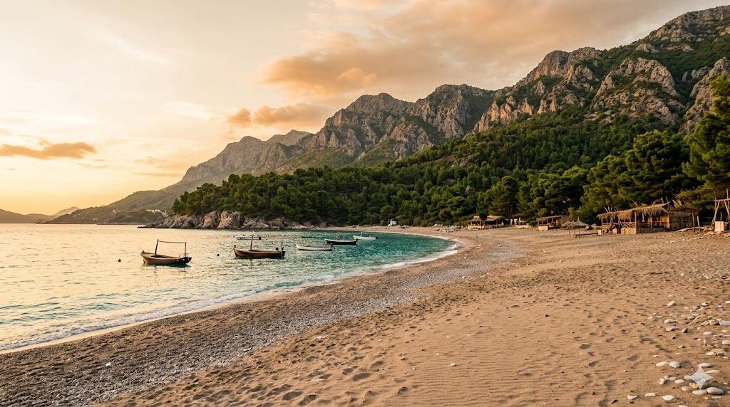 Sutomore plaža Bar peščana porodično letovalište