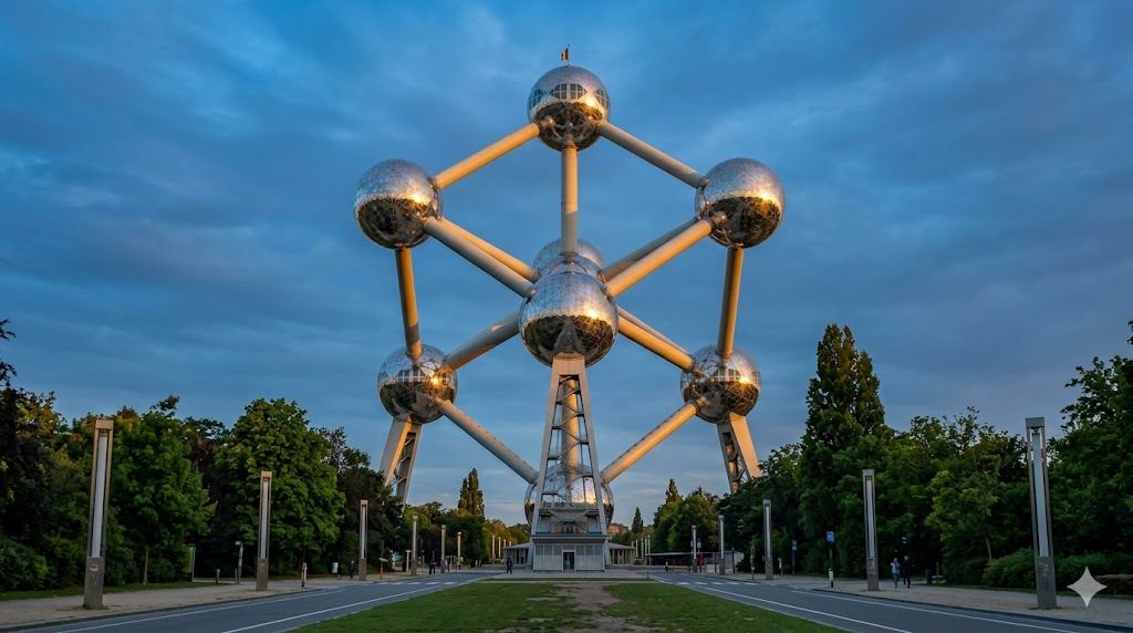 Atomium Brisel — simbol grada od Expa 1958