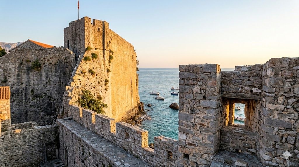 Citadela Budva mletačka tvrđava Jadran stari grad