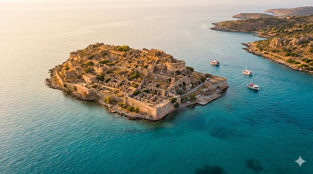 Spinalonga ostrvo Krit mletačka tvrđava