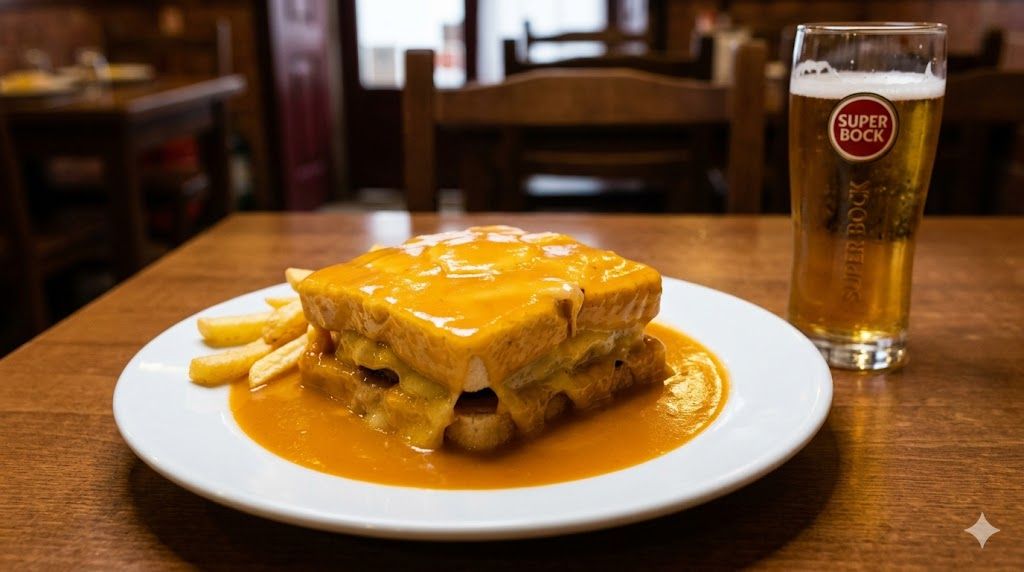 Francesinha sendvič Porto
