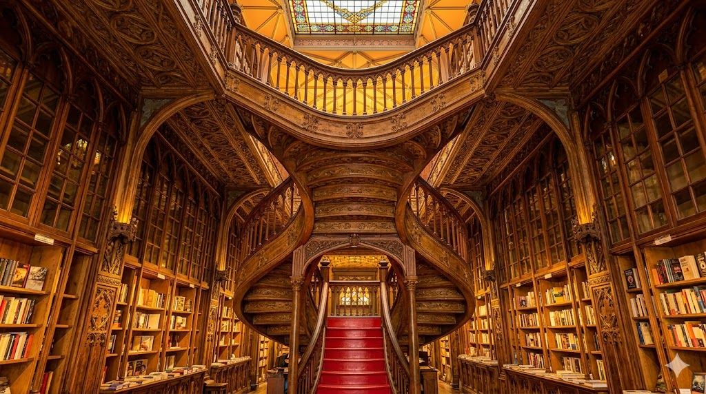 Livraria Lello Porto najlepša knjižara na svetu