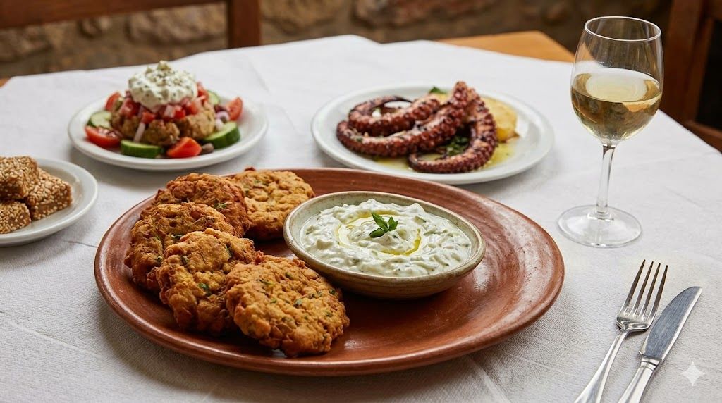 Pitaroudia rodska gastronomija leblebi knedle