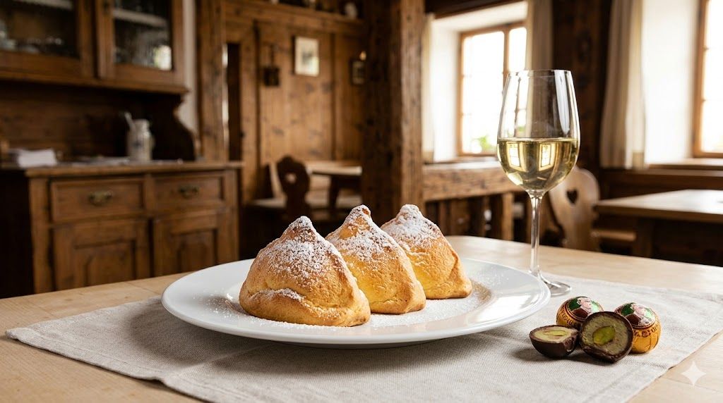 Salzburger Nockerl i Mocartkugel — autohtoni salcburški desert, čokoladne kuglice, austrijska gastronomija