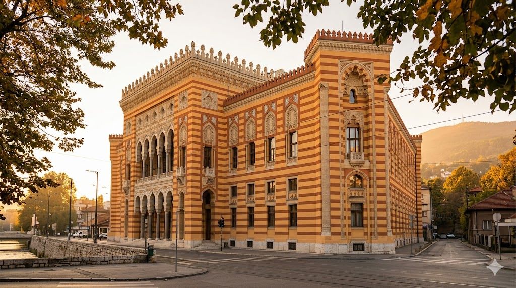 Vijećnica Sarajevo neo-maurski stil austrougarska