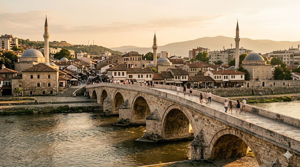 Kameni most Skoplje preko Vardara osmanski period