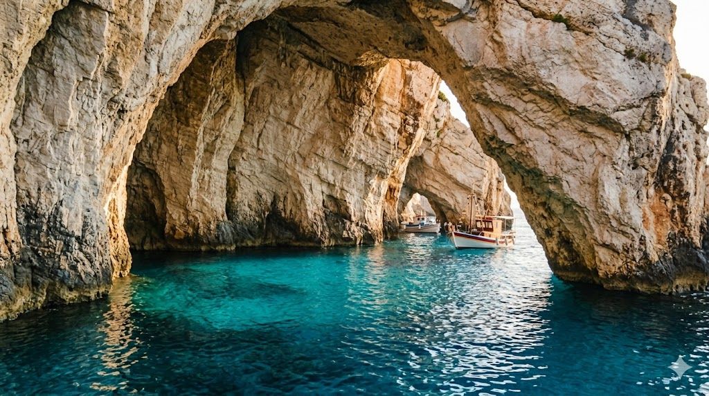 Plave pećine Zakintos morske pećine severozapadna obala