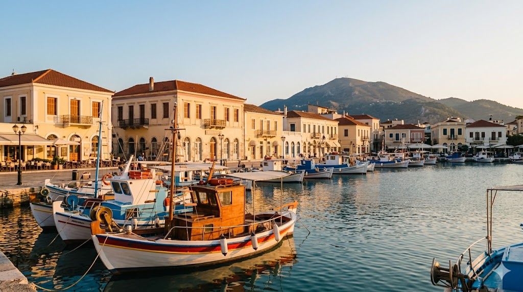 Zakintos grad Zante luka Jonsko more