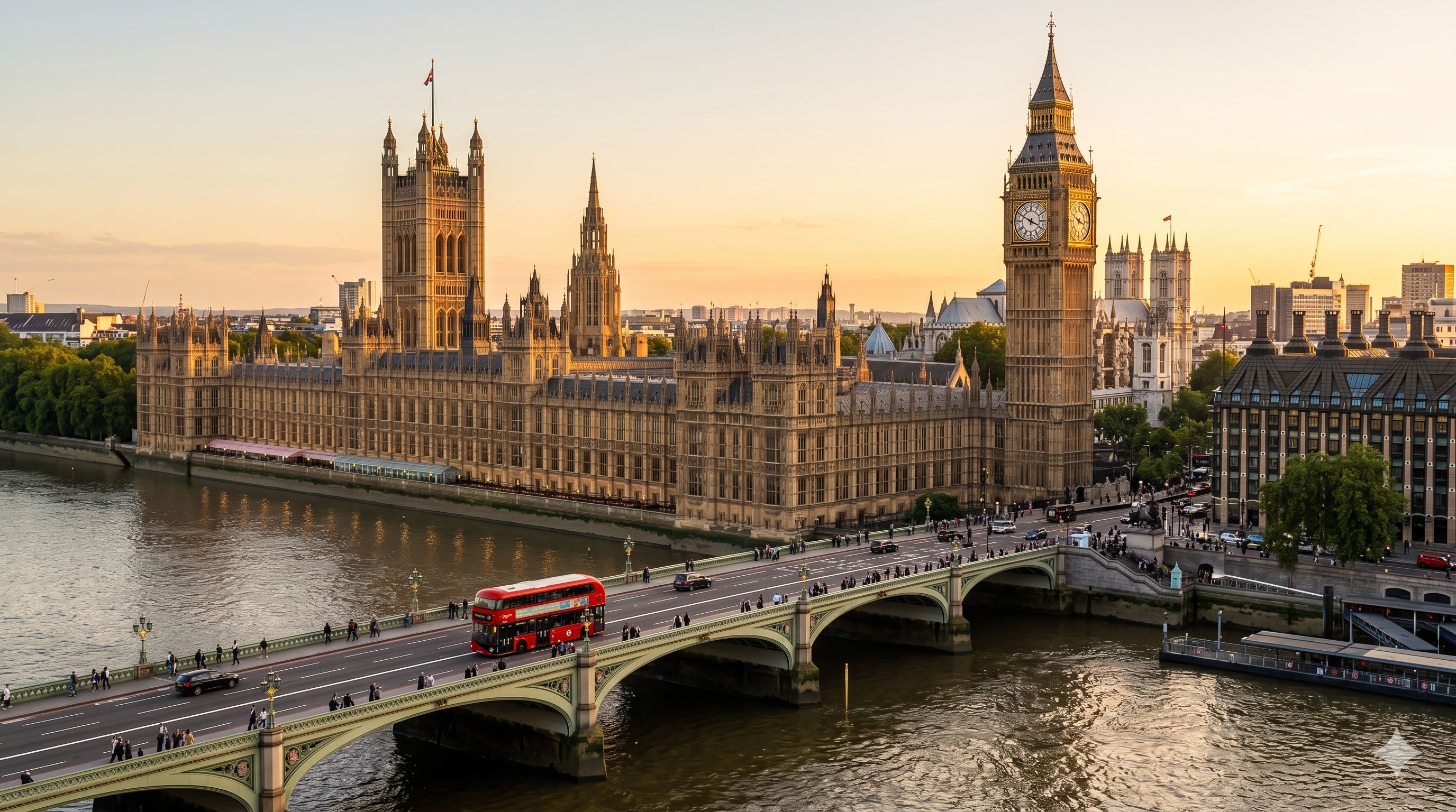 Big Ben i Vestminster u Londonu