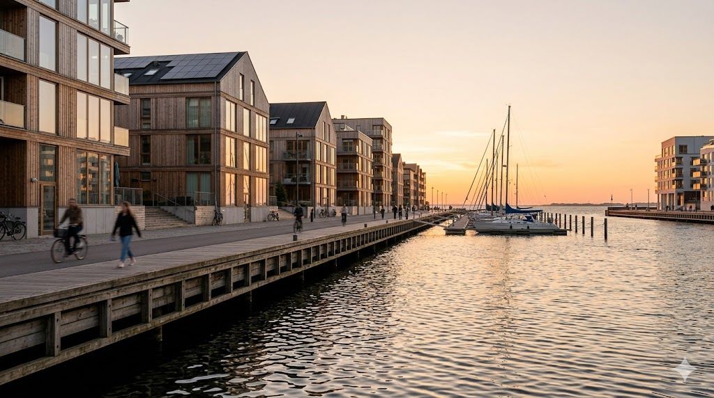 Västra Hamnen u Malmeu — moderni kvart uz vodu na Öresundu