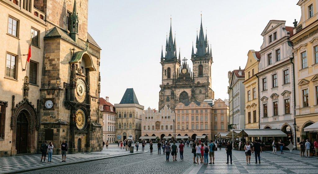 Stari grad Praga i Astronomski sat
