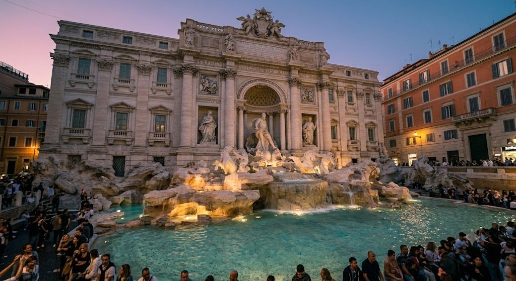 Trevi fontana u Rimu