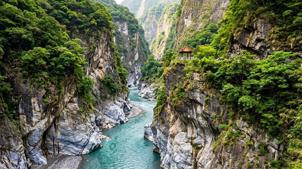Klisura Taroko sa mermernim liticama, Tajvan